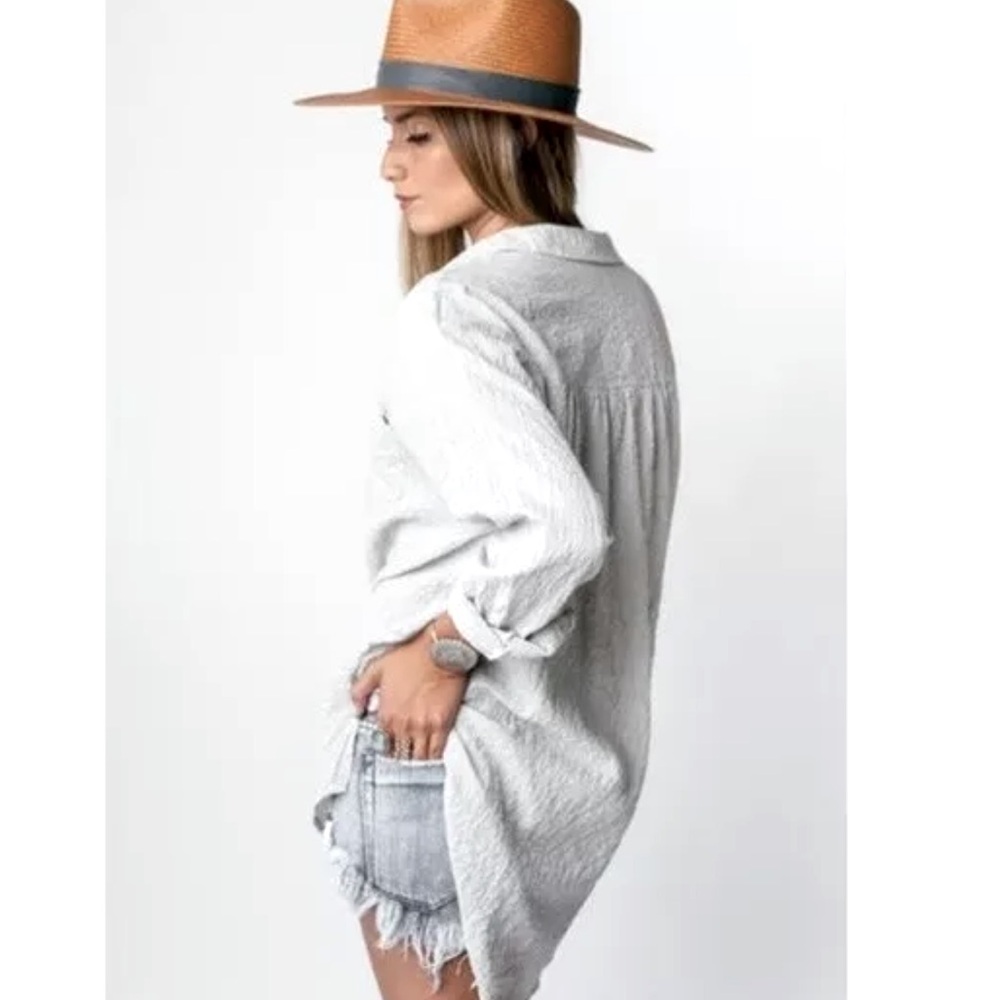 NWOT- Free People Love Her Madly Textured Tunic